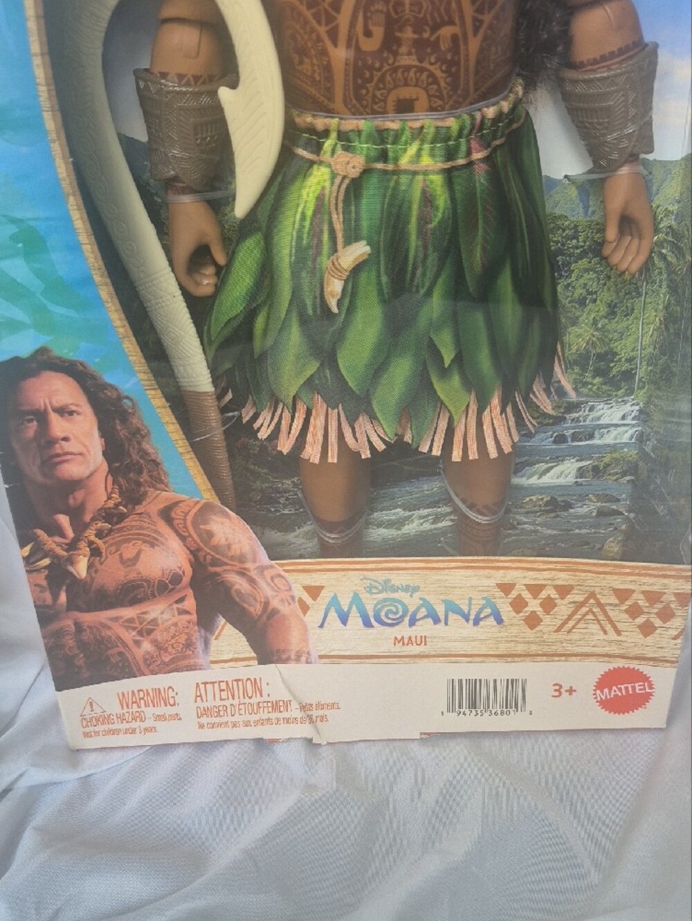 New In Box Disney Live-Action Moana Maui Fashion Doll - Picture 5 of 7